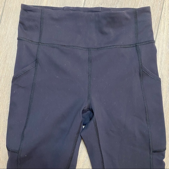 LULULEMON black Invigorate High-Rise Crop 23” 6 - Picture 3 of 9